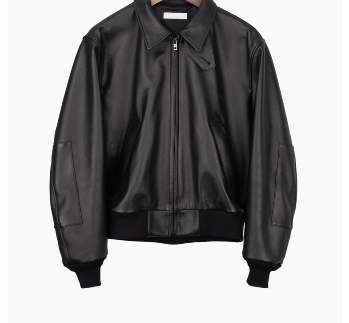 구매) aieul dw 레더 자켓 50 사이즈 상품이미지1