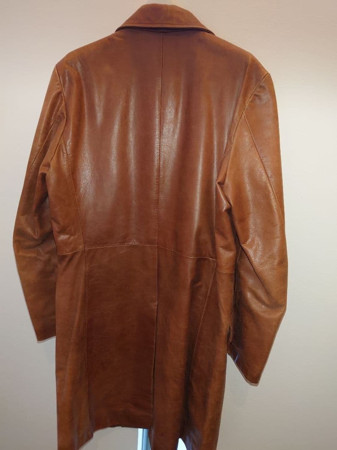 토네이도 마트 레더 코트 브라운 L 상품이미지2