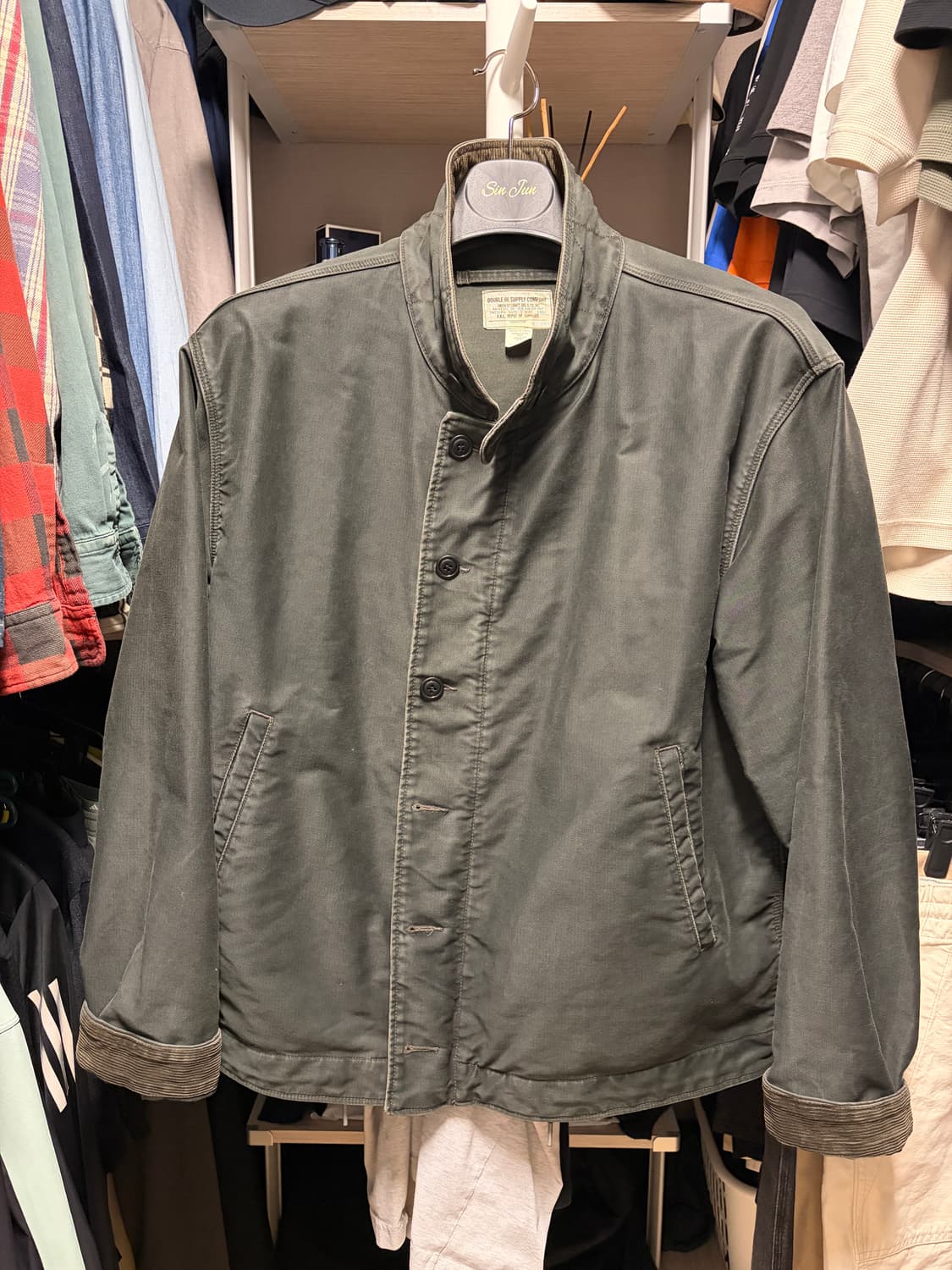 rrl 덱자켓 블랙 상품이미지1