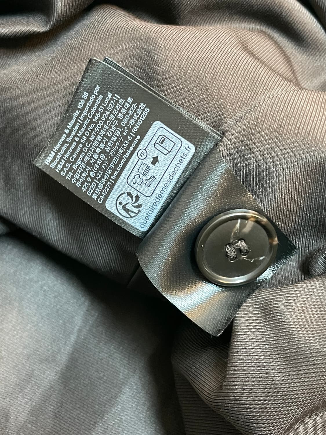 H&M 레더 자켓 상품이미지6