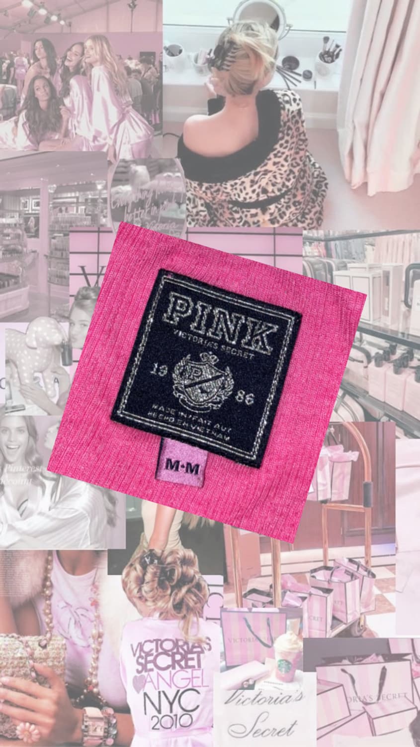 2000s 빅토리아시크릿 PINK 헨리넥 롱슬리브 아베크롬비 홀리스터깔 상품이미지2