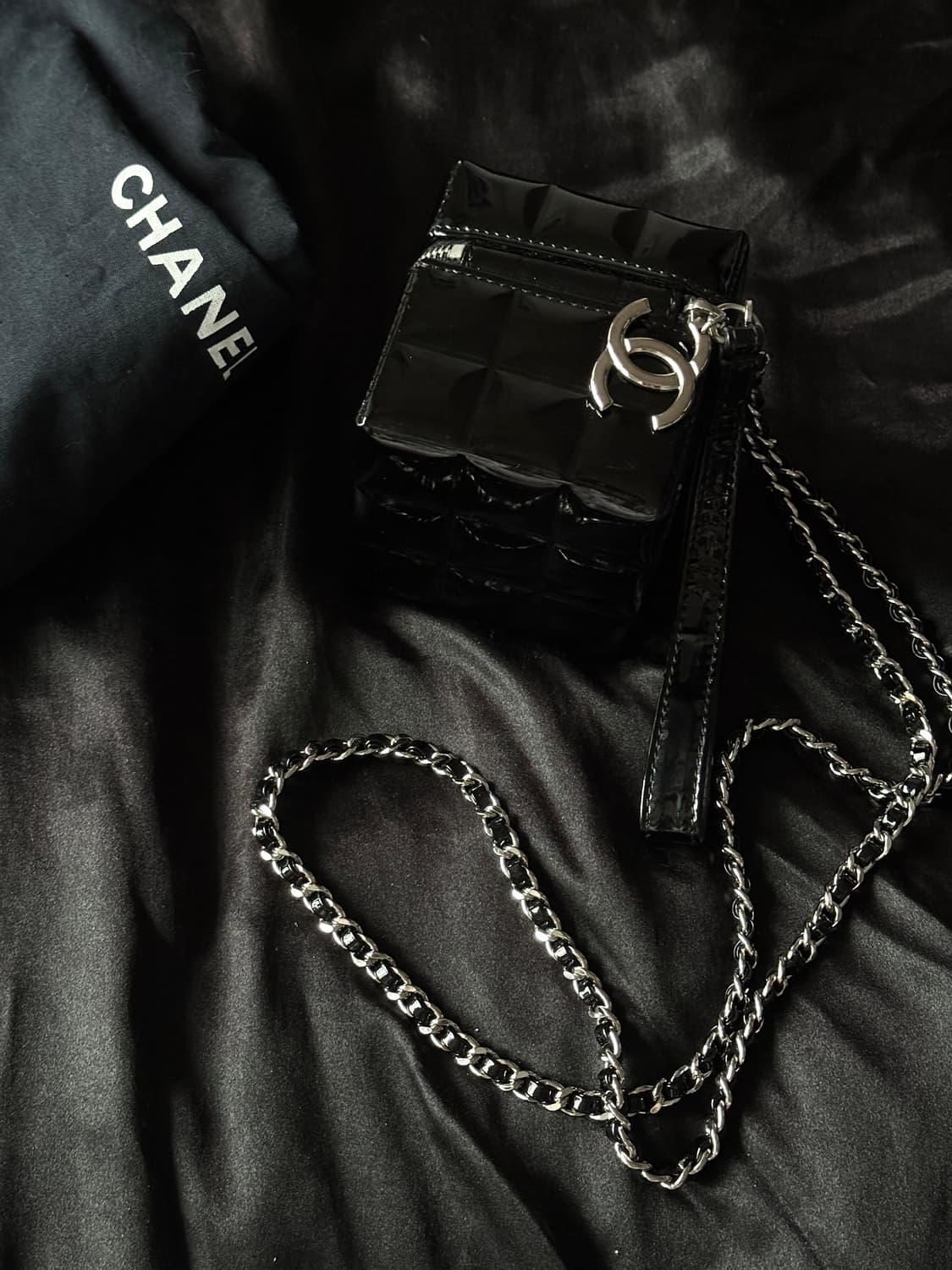 샤넬 페이던트 큐브 CC 클러치백 상품이미지3