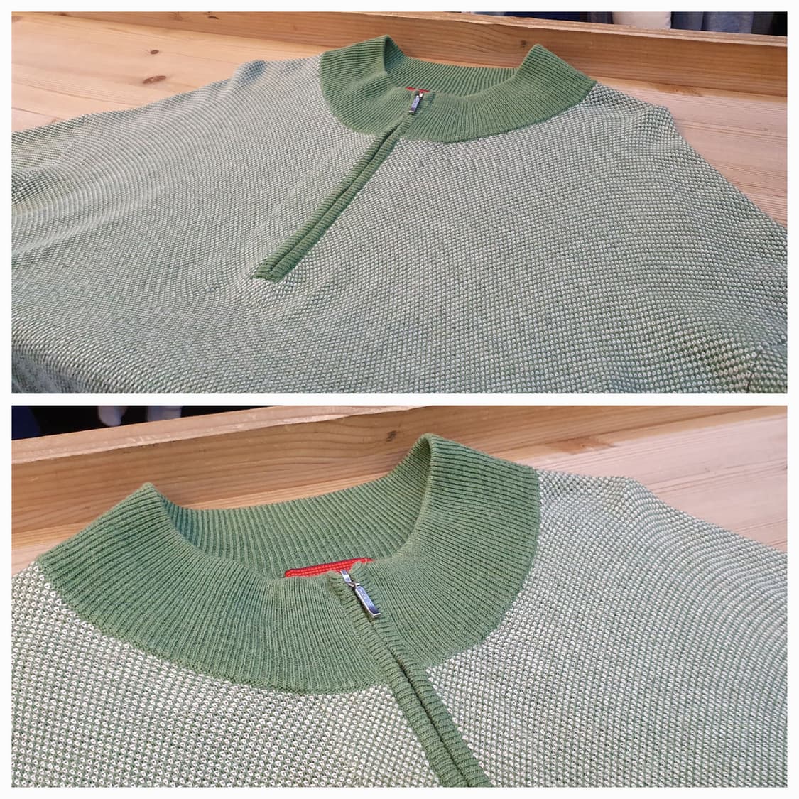 105.Mr.JunKo 반집업 니트  상품이미지4