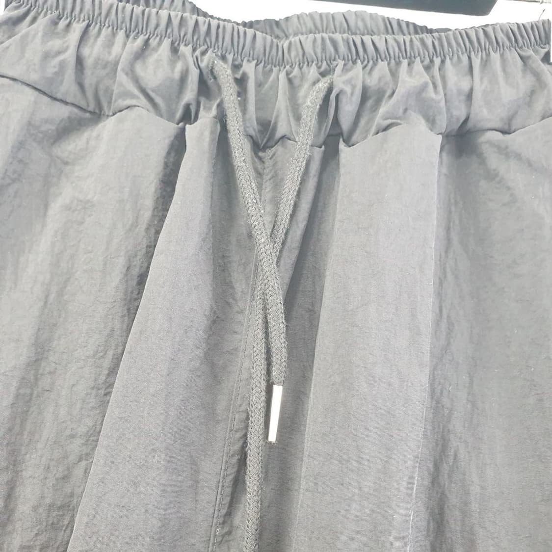 슬로우레코드하우스 블랙 공용 바지 L N4798 상품이미지7