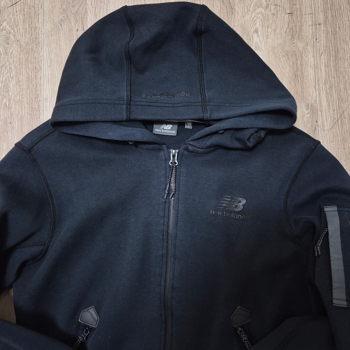 뉴발란스 포켓 후드집업 자켓 L(100) 상품이미지2