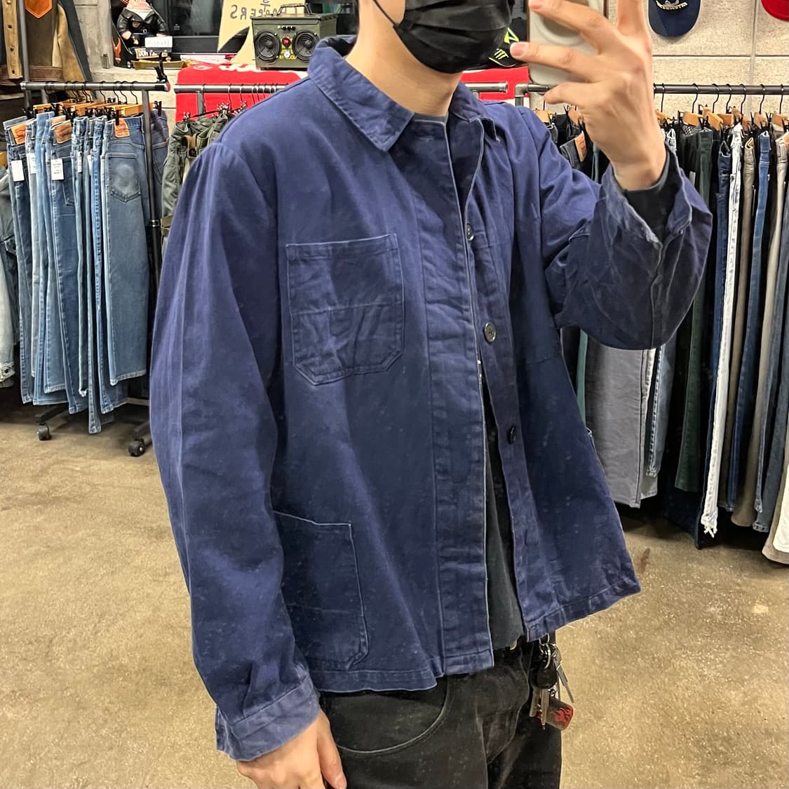 80s 빈티지 워크 자켓 (100-105) 상품이미지8