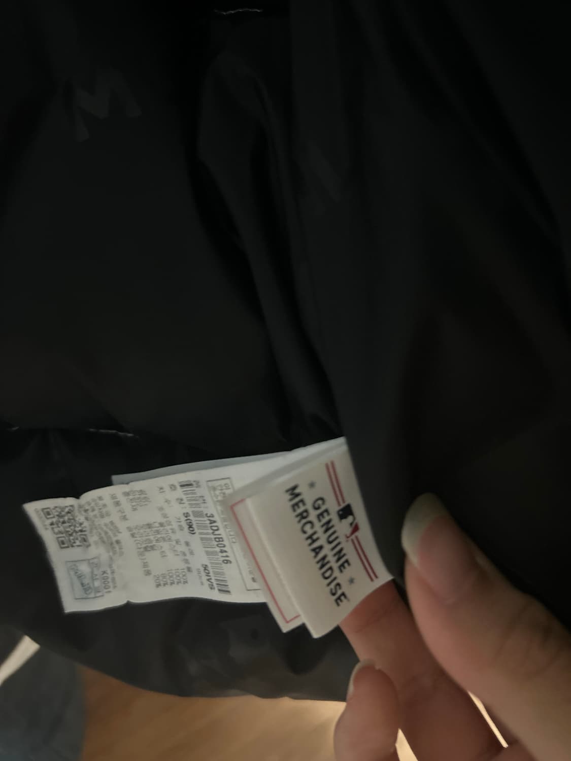 MLB 엠엘비 패딩 s 화이트 상품이미지5