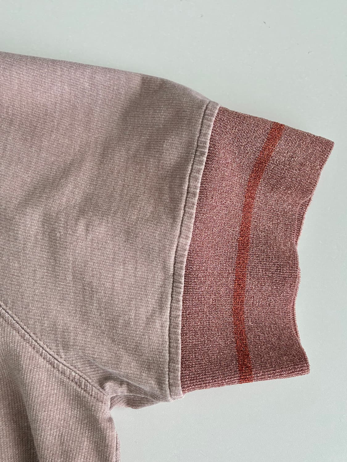 F) 럭키슈에뜨 반팔 티셔츠 핑크베이지 상품이미지5