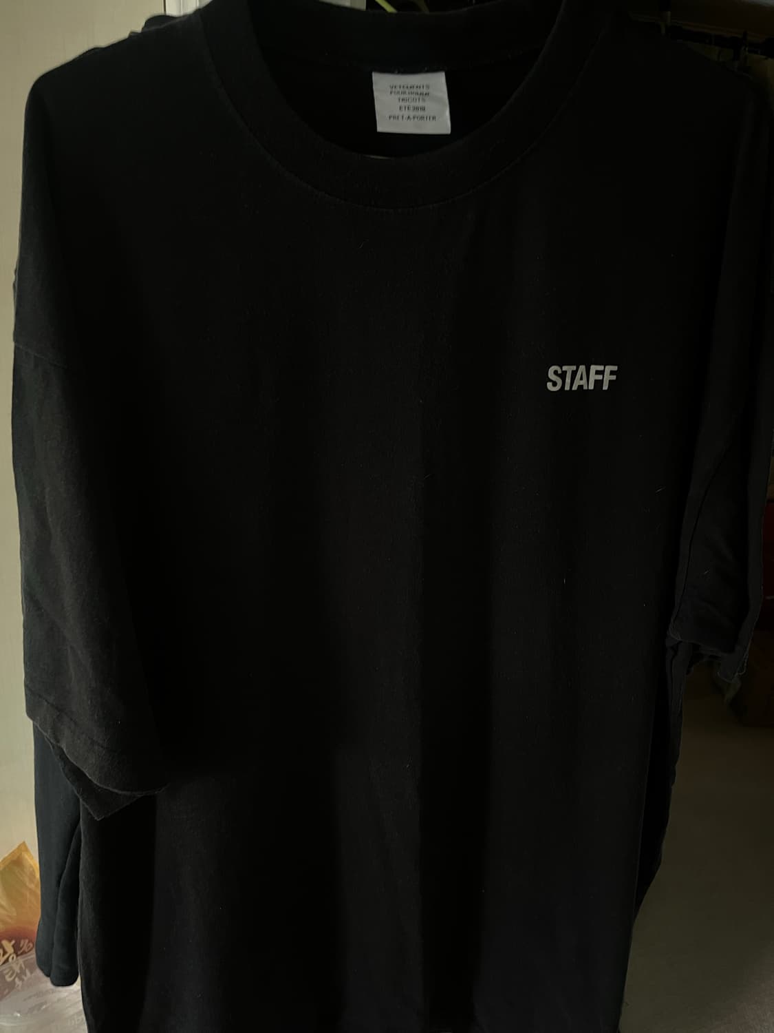 18 vetements  STAFF 티셔츠 상품이미지3