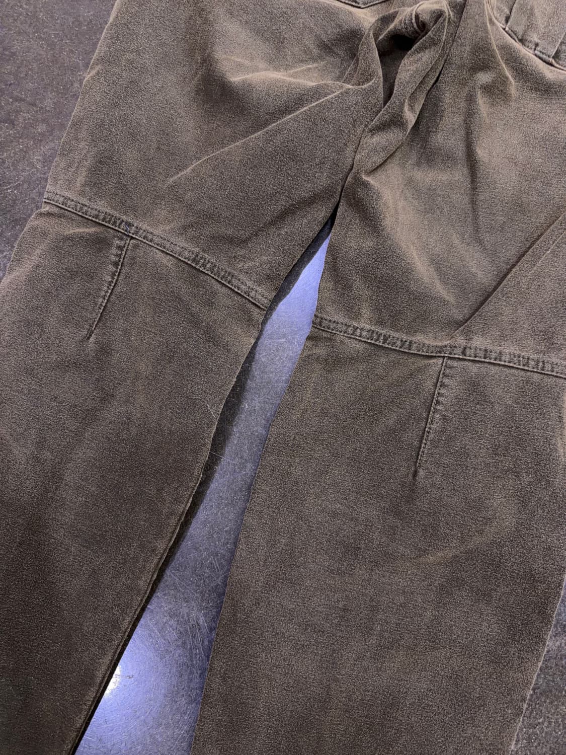 시리즈 빈티지 워싱 피그먼트 스트레이트 팬츠 86 사이즈 34 상품이미지8