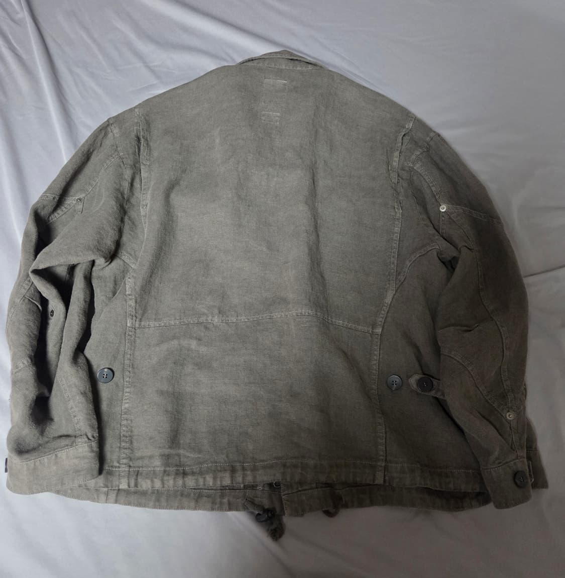 [2] 폴리테루 린넨필드자켓 베이지 26ss 상품이미지4