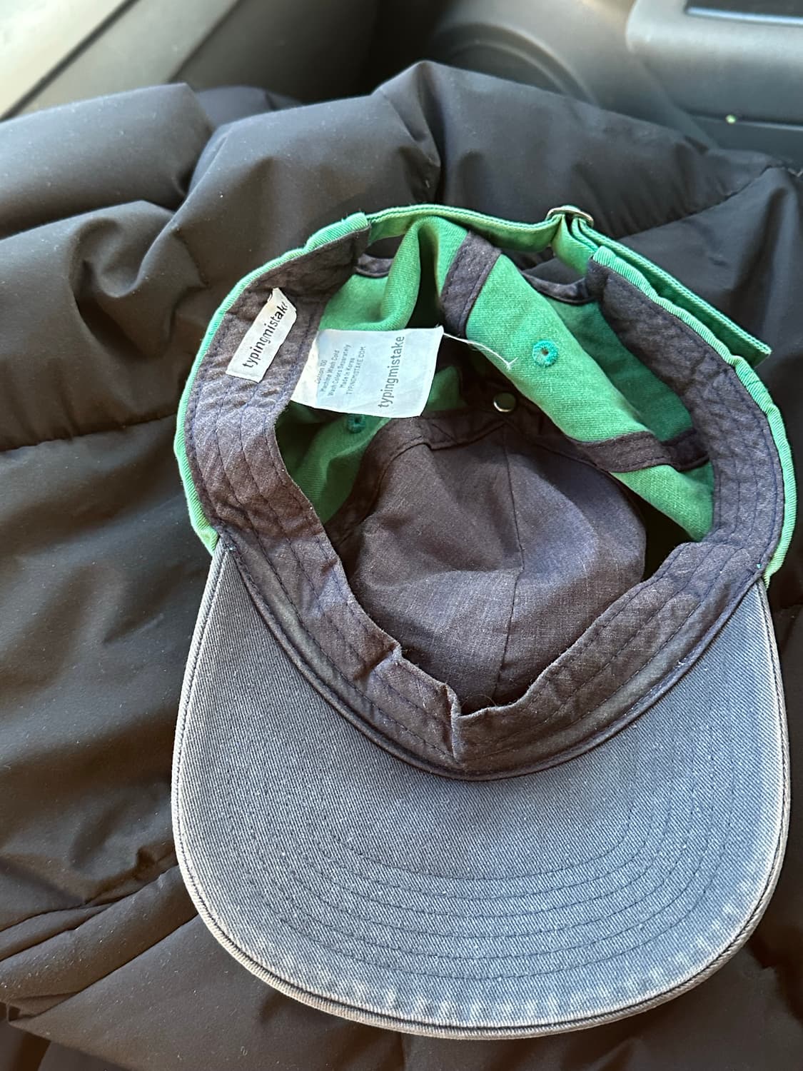 타이핑미스테이크 빈티지 볼캡 상품이미지2