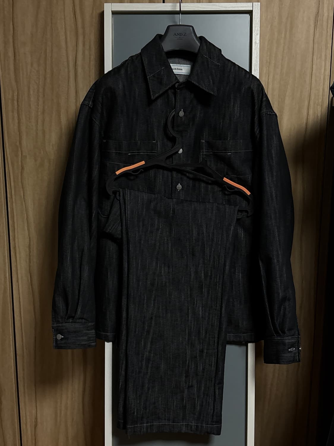 Waviness 데님 셋업 상품이미지4