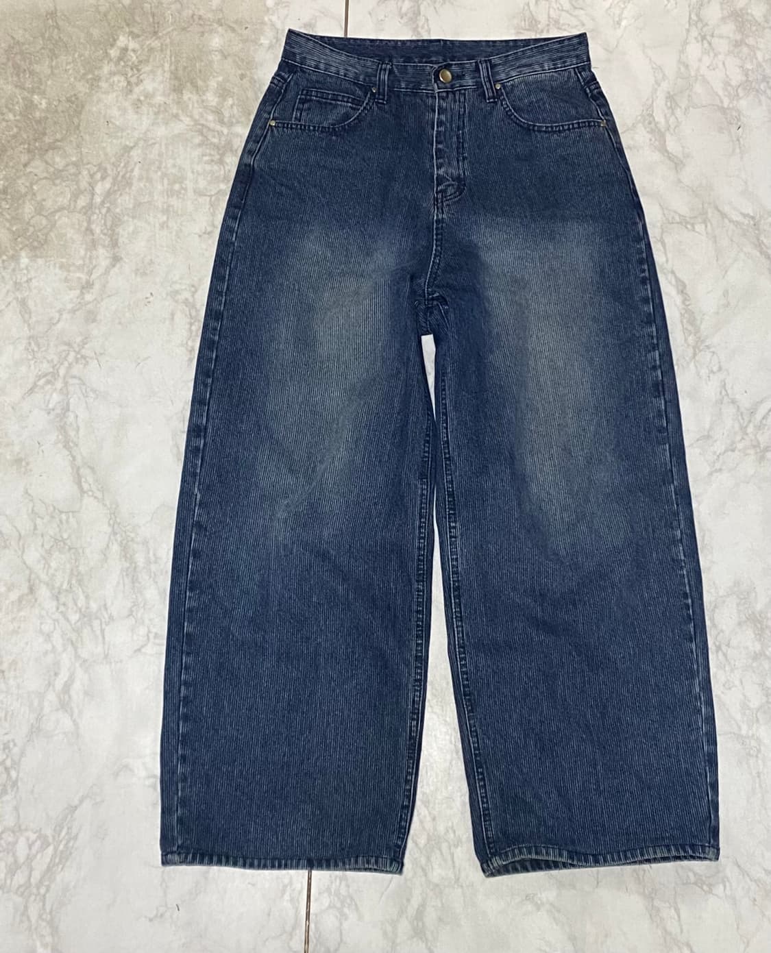 허리 30인치 쇼핑몰 와이드 팬츠 청바지 상품이미지1