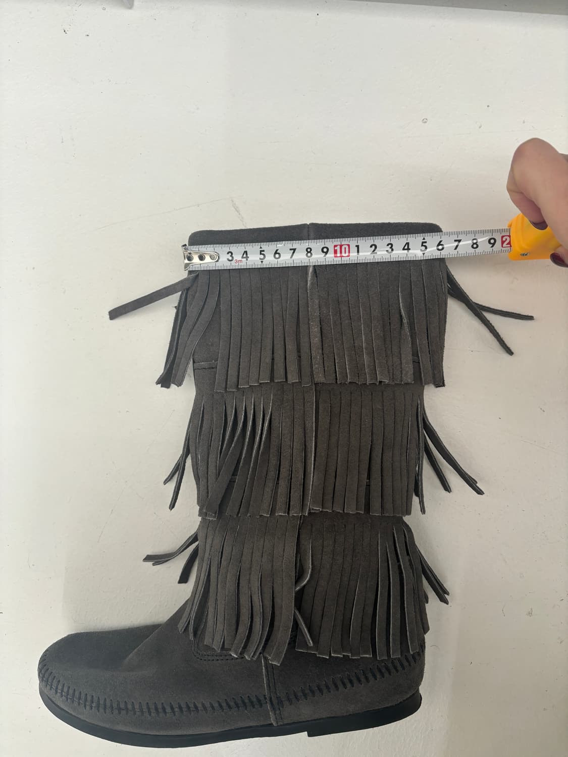 Minnetonka 프린지 부츠 스웨이드 상품이미지9