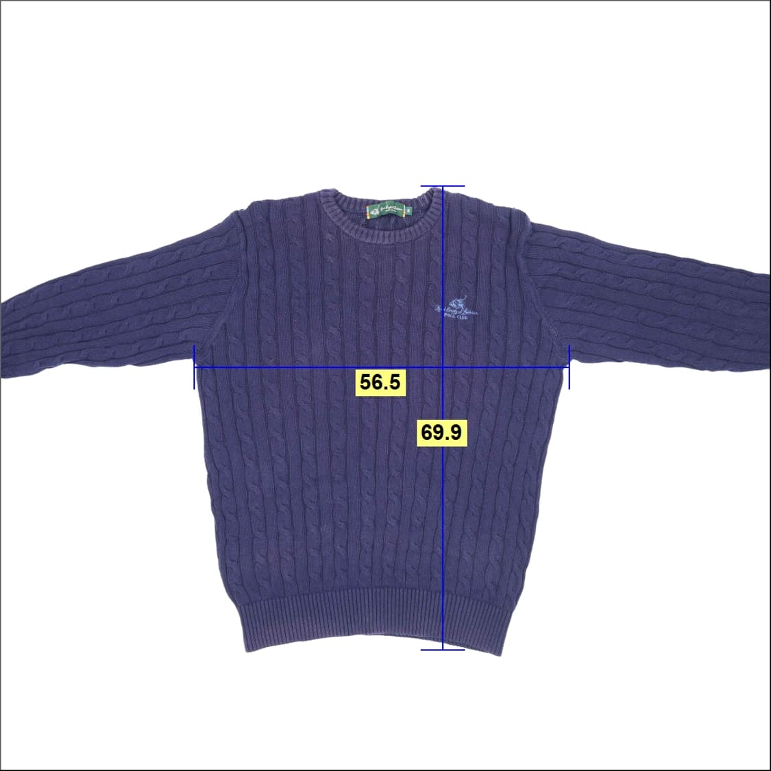 95 폴로클럽 케이블 니트 0428H 상품이미지5