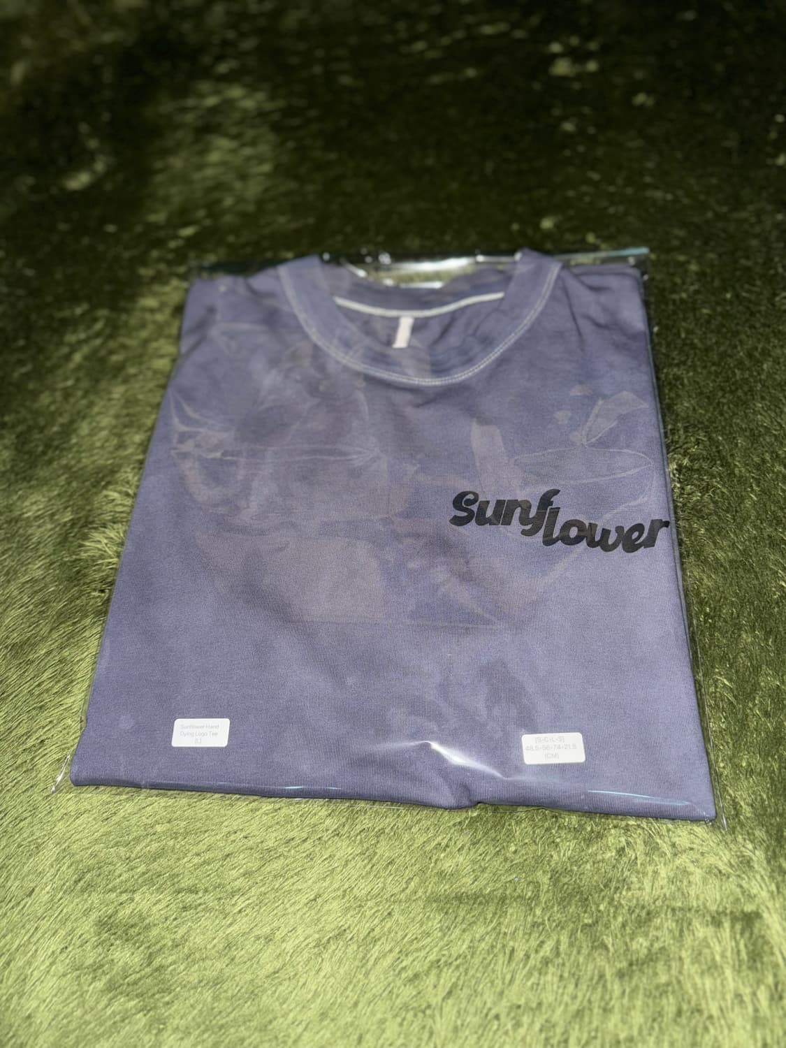 [L] Sunflower 선플라워 핸드 다잉 로고 티셔츠 상품이미지10