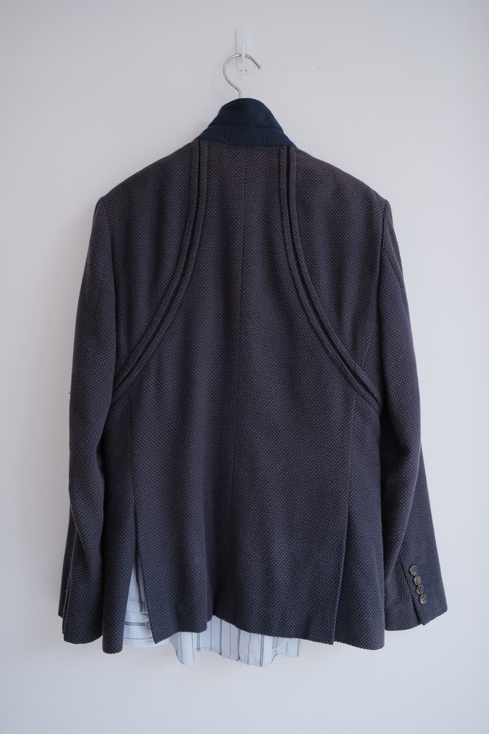 Curved Oxford jacket 상품이미지5