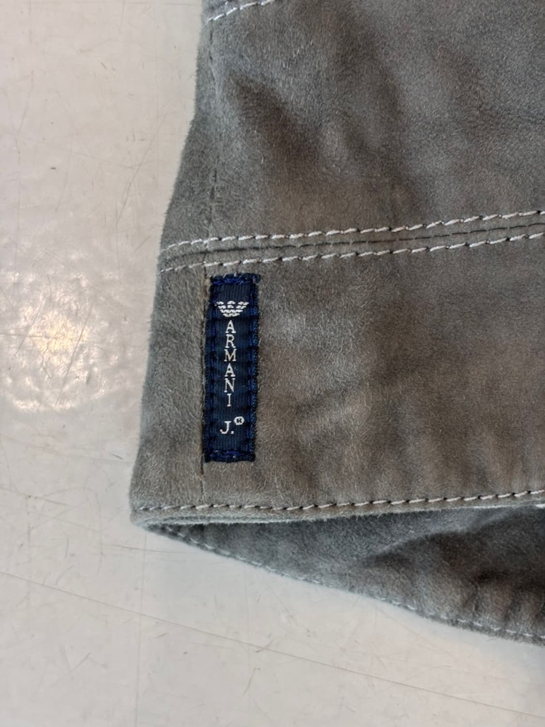 Vintage Armani Leather Jacket 상품이미지9