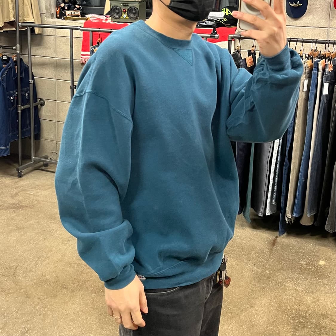 90s 러셀 블랭크 스웻셔츠 (110) 상품이미지7