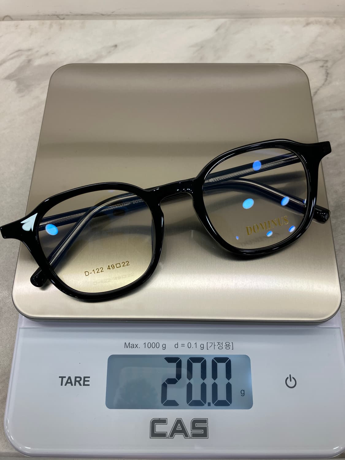 B89 DMN 유광 블랙 웰링턴 뿔테 안경122 상품이미지9