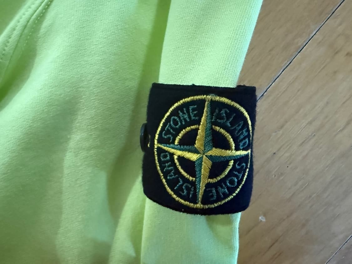 스톤아일랜드 스트레치 코튼 플리스 포켓 맨투맨 상품이미지5