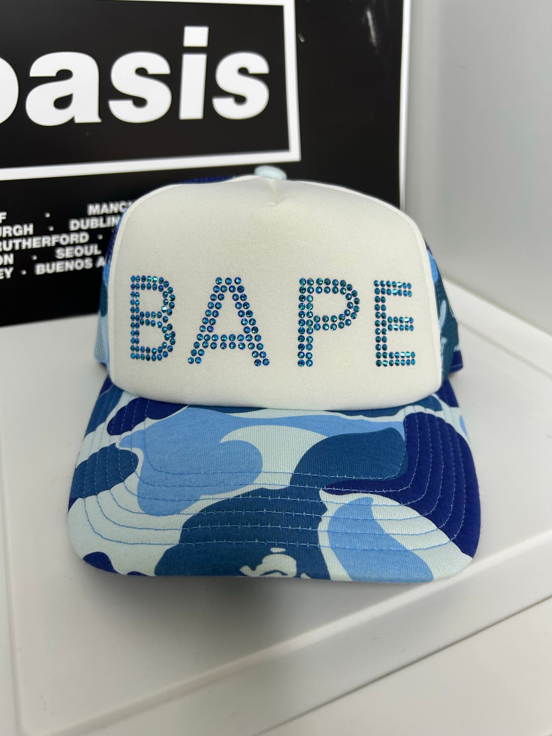 [FREE]베이프X스와로브스키 캡모자 스냅백 상품이미지1