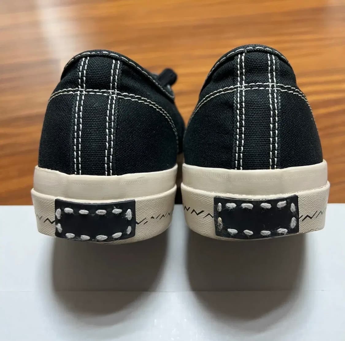 visvim 비즈빔 19ss 스캐그웨이 로우 블랙 상품이미지6