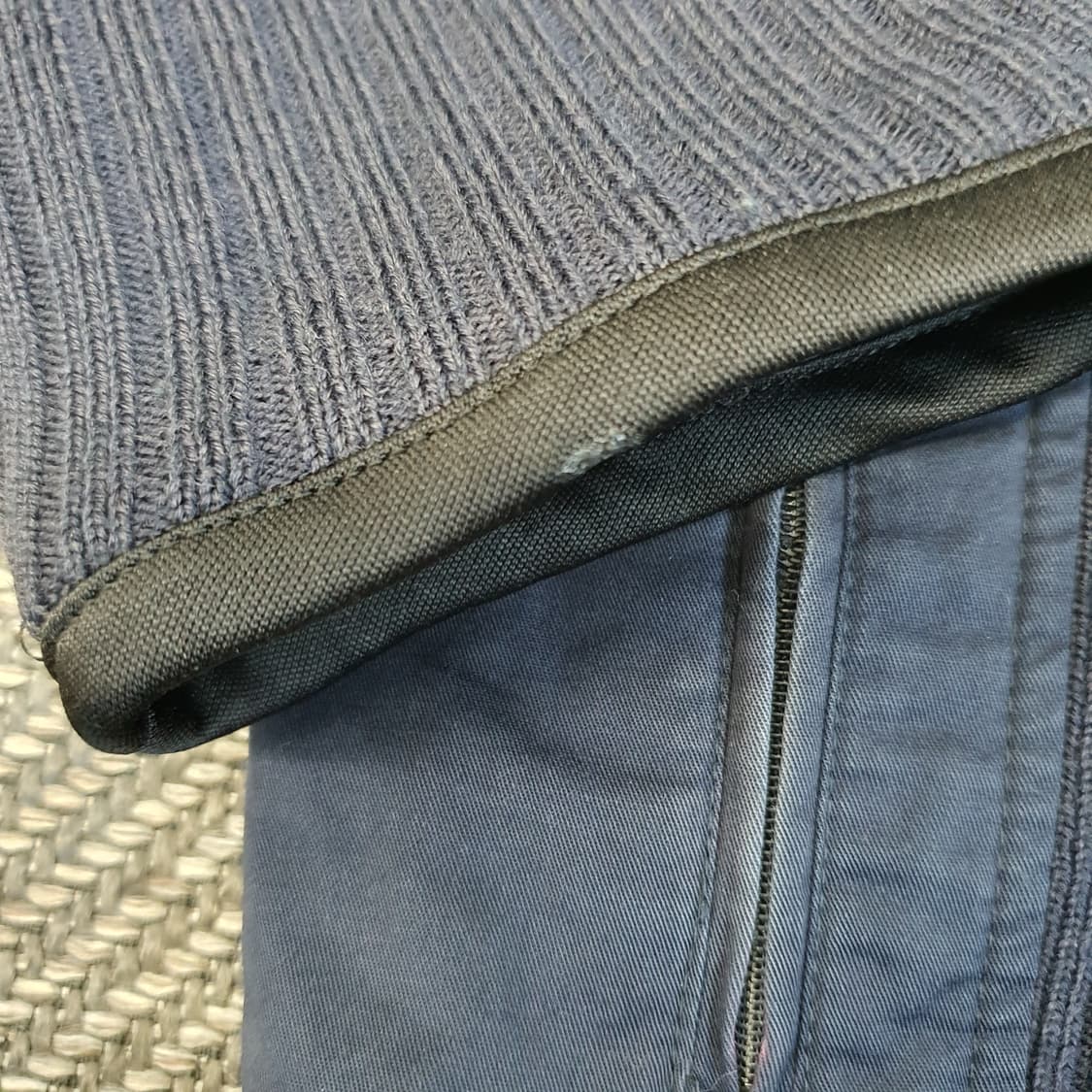 헨리코튼 니트 집업점퍼 남자105 상품이미지7