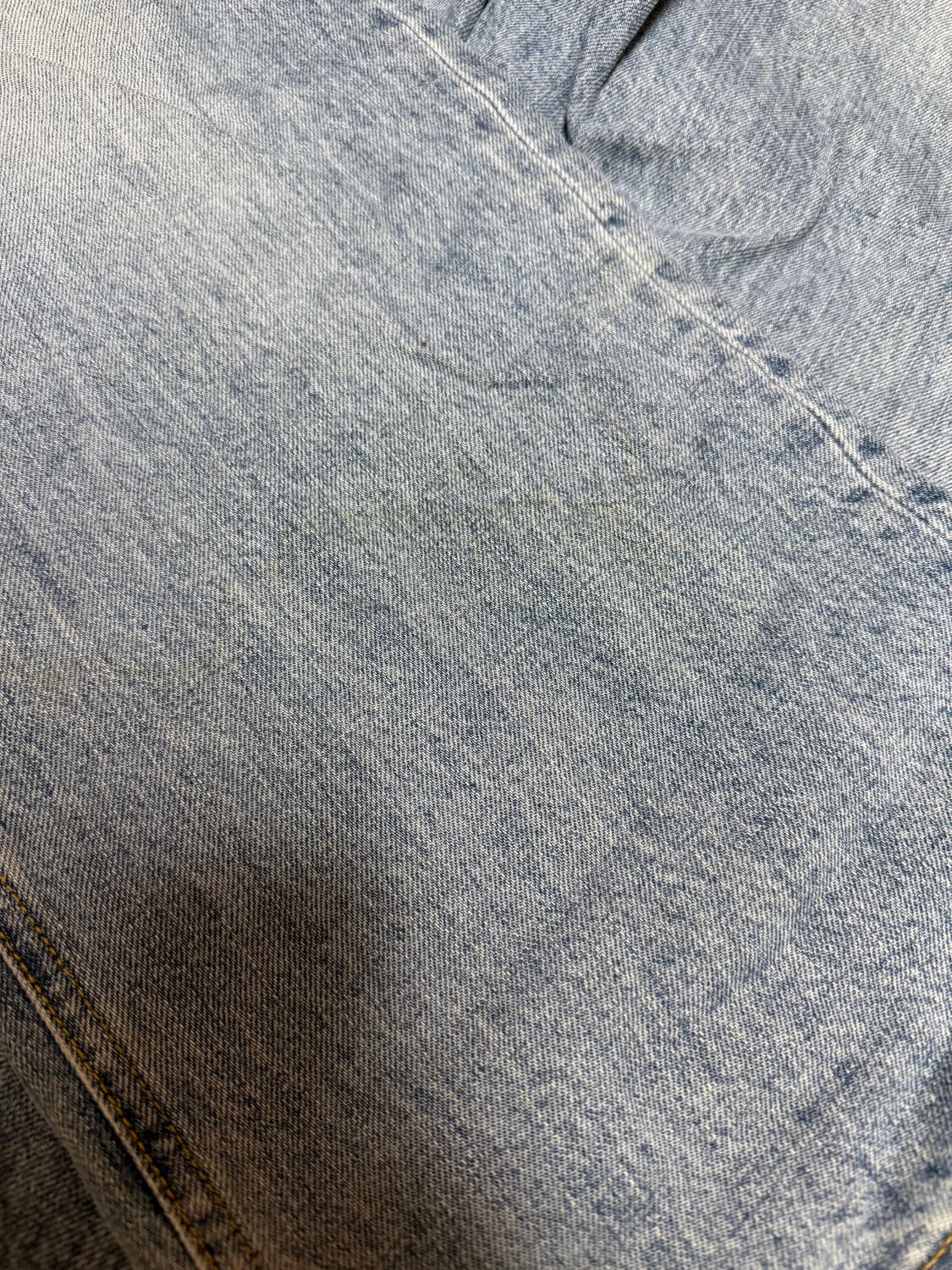 유스 와이드 데님 라이트 블루 m 상품이미지3