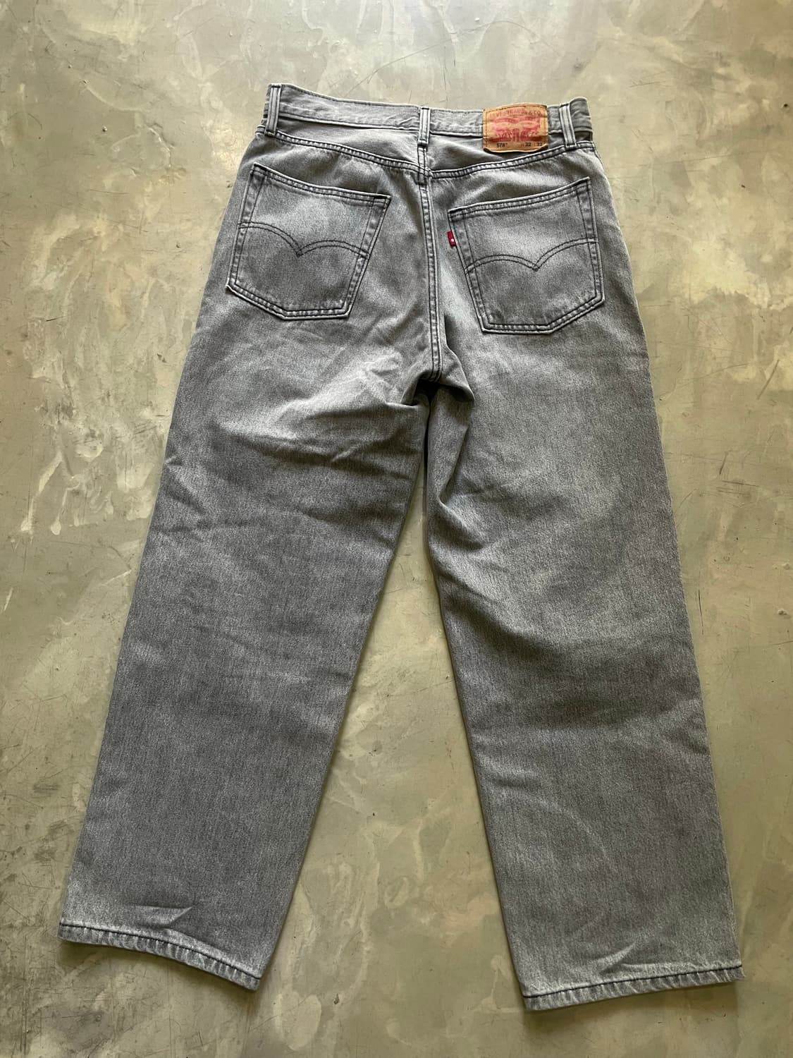 리바이스 578 그레이 데님팬츠 32x32 상품이미지5