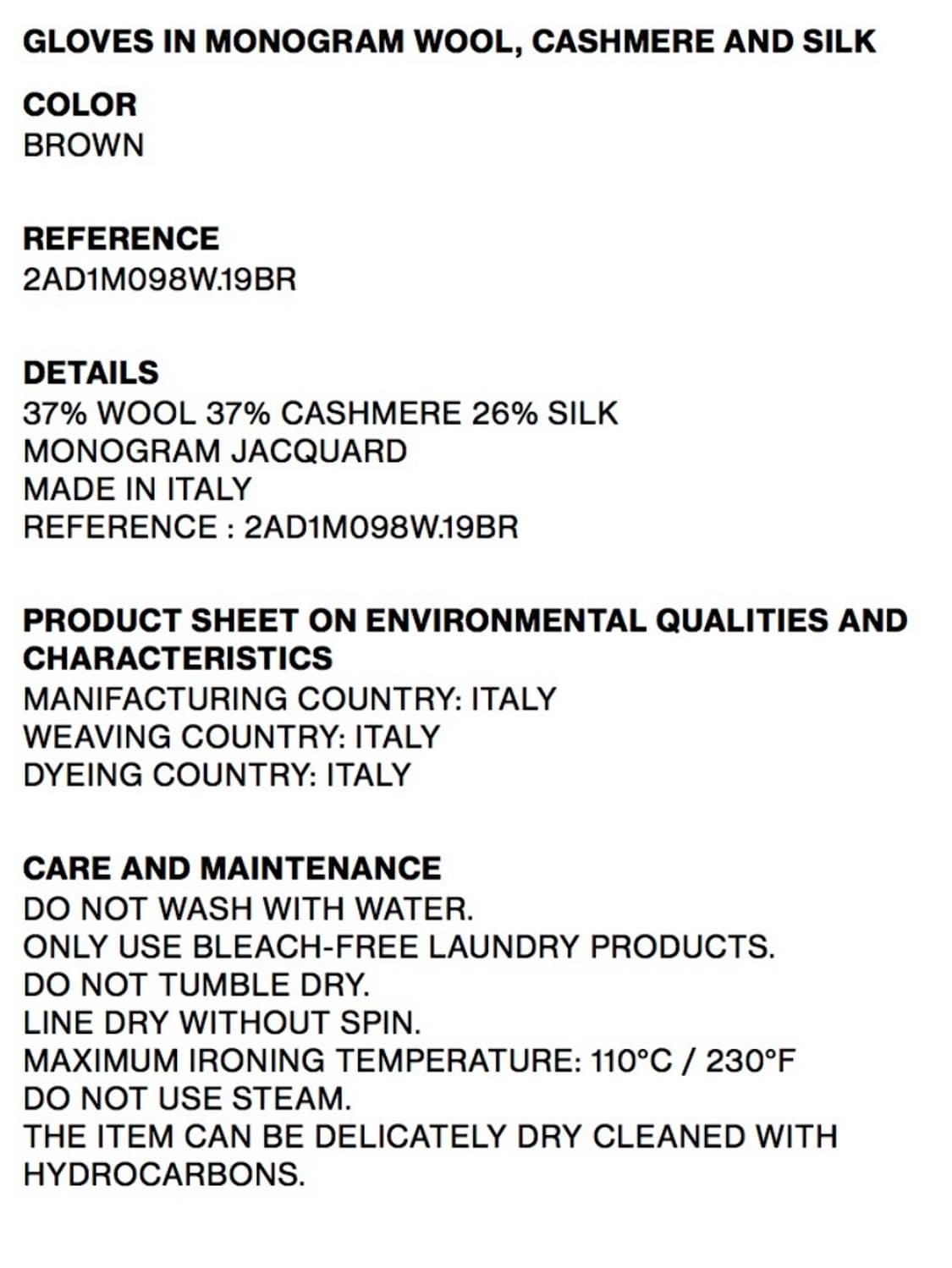 셀린느 남녀공용 장갑 상품이미지5