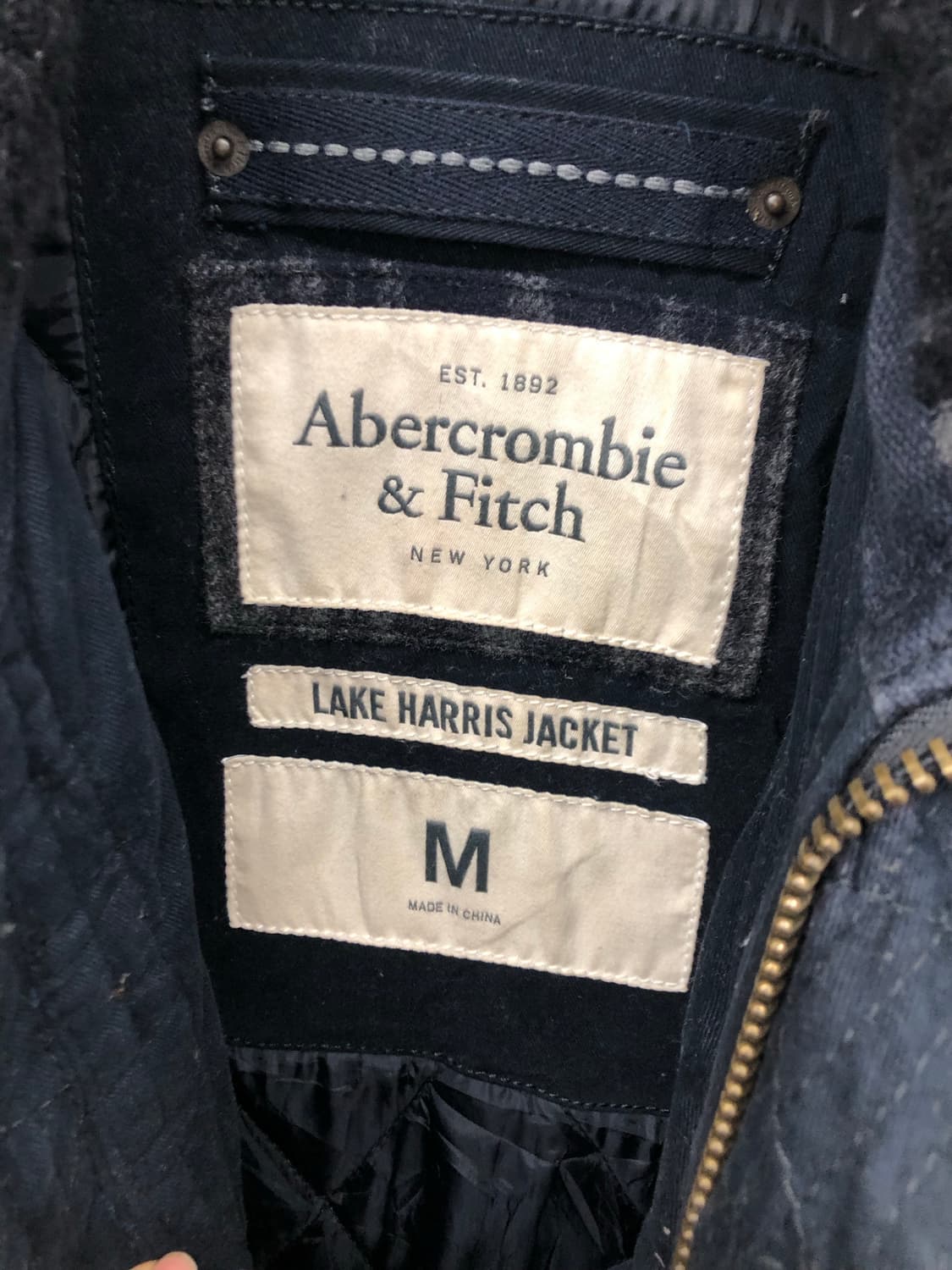 아베크롬비 체크 헌팅 자켓 상품이미지3