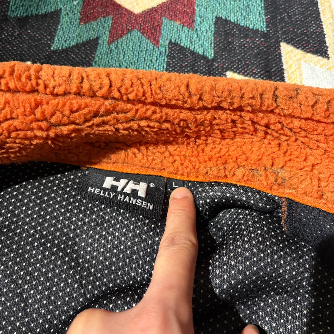 90s Helly Hansen Fleece Zip-up  상품이미지9