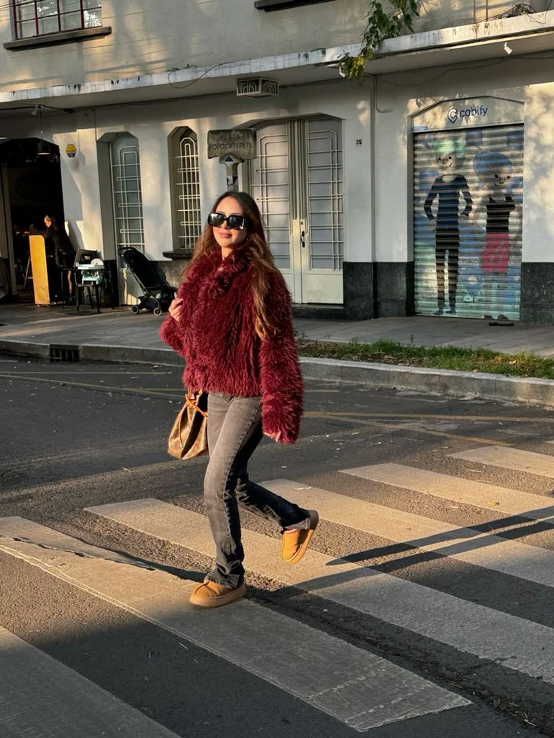 여우털 폭스 래빗 믹스 퍼자켓 천연모피 상품이미지5