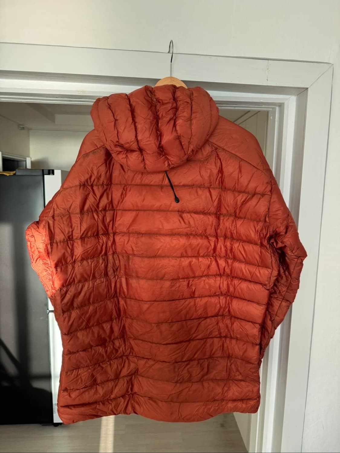 2XL 세륨 LT 코모레비(브라운) 후디 다운 자켓 / 경량패딩  상품이미지2