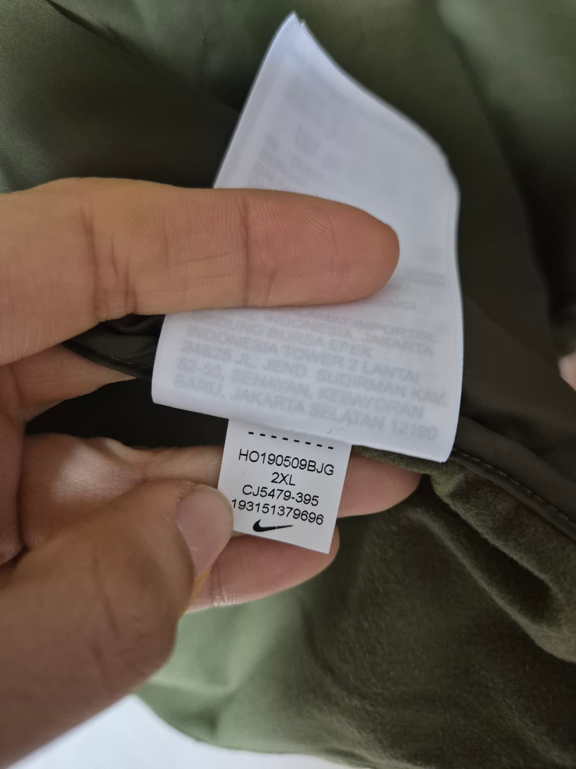 나이키 에어로레이어 패딩 조끼 러닝 다운 베스트 재킷 XXL 상품이미지7