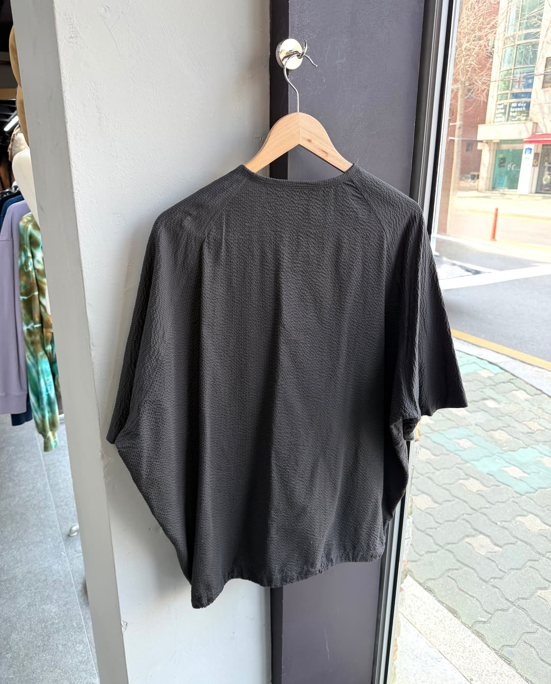 105/ 타임옴므 24SS 익스클루시브 시어서커 하프집업 상품이미지8