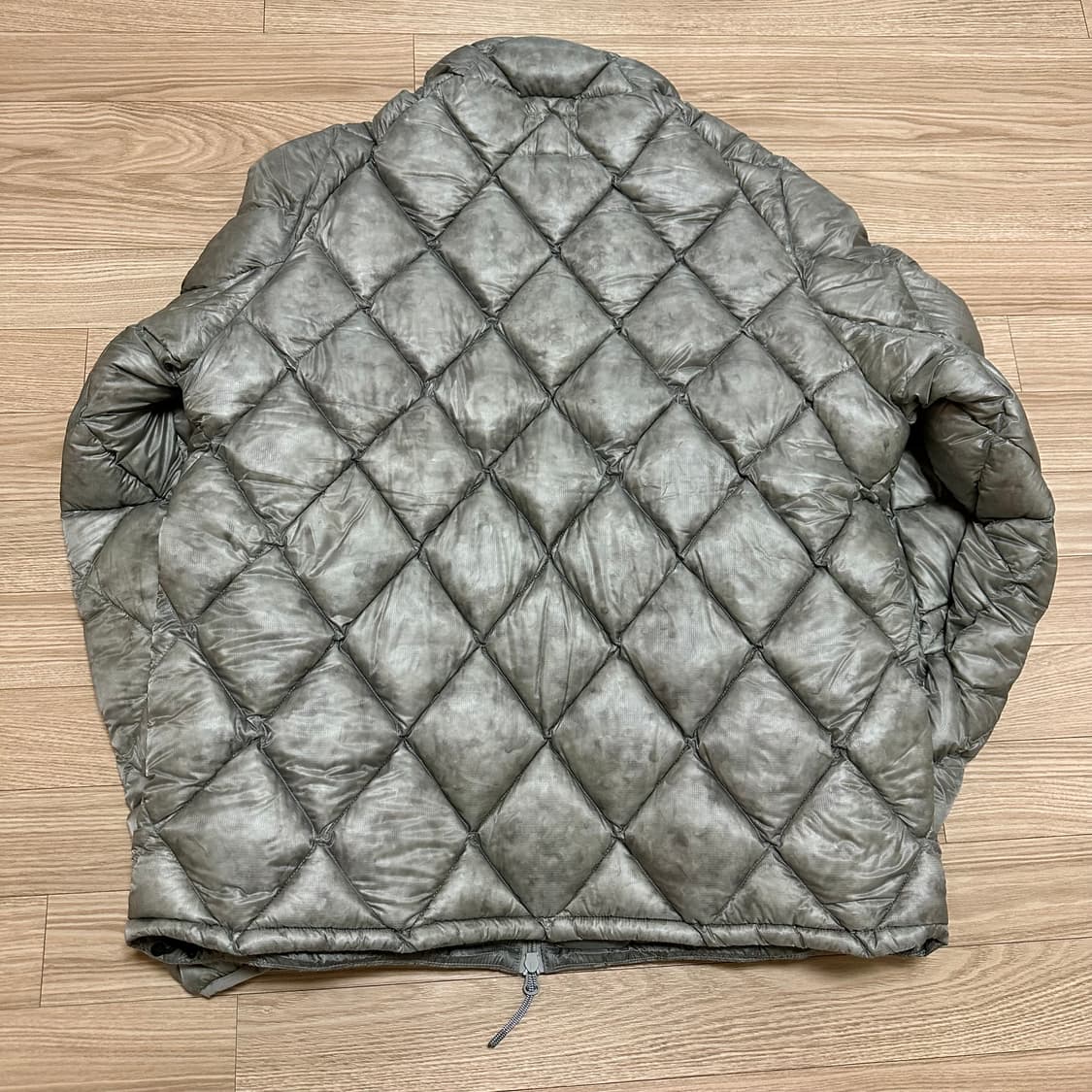 로아 하이킹 nuna 800필 파워 다운 자켓 실버 XL 상품이미지3