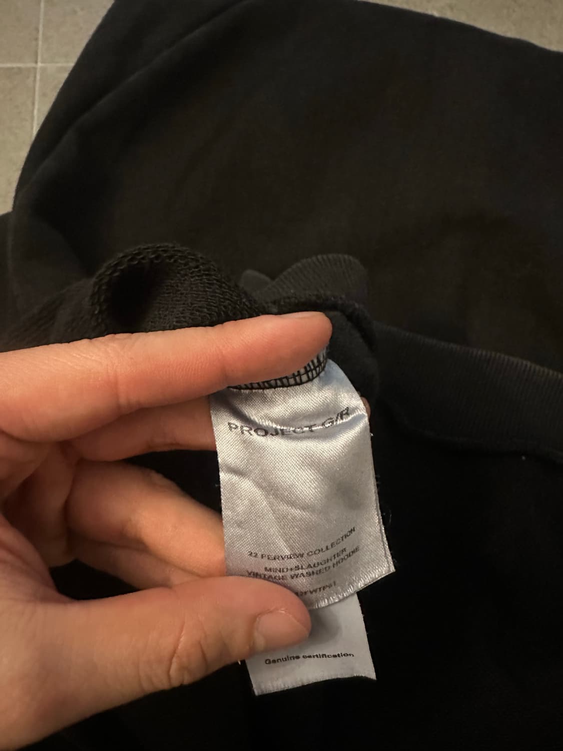 Project GR 마인드 슬로터 후드 상품이미지4