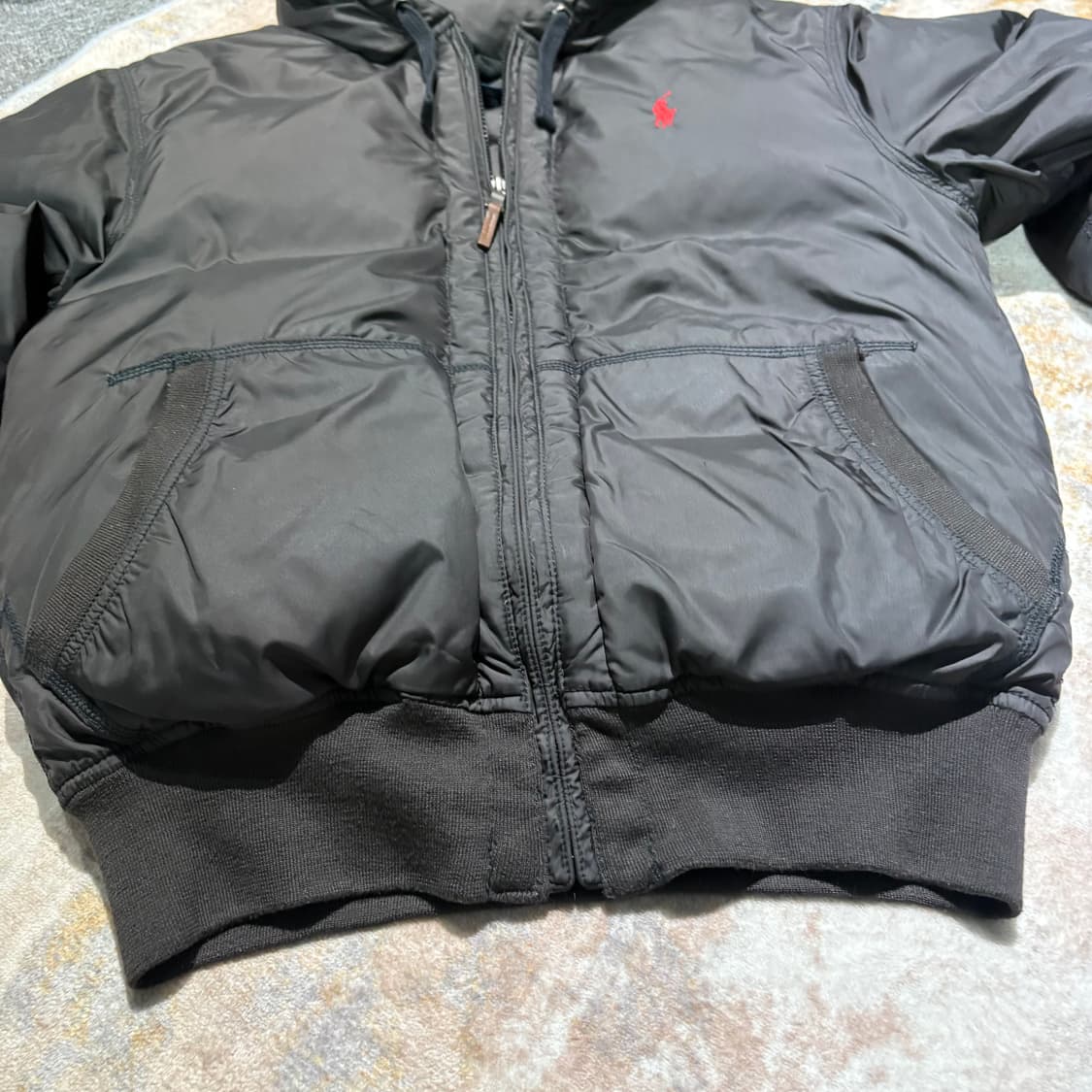 폴로 래드포니00s 빈티지 봄버 후드패딩 상품이미지6