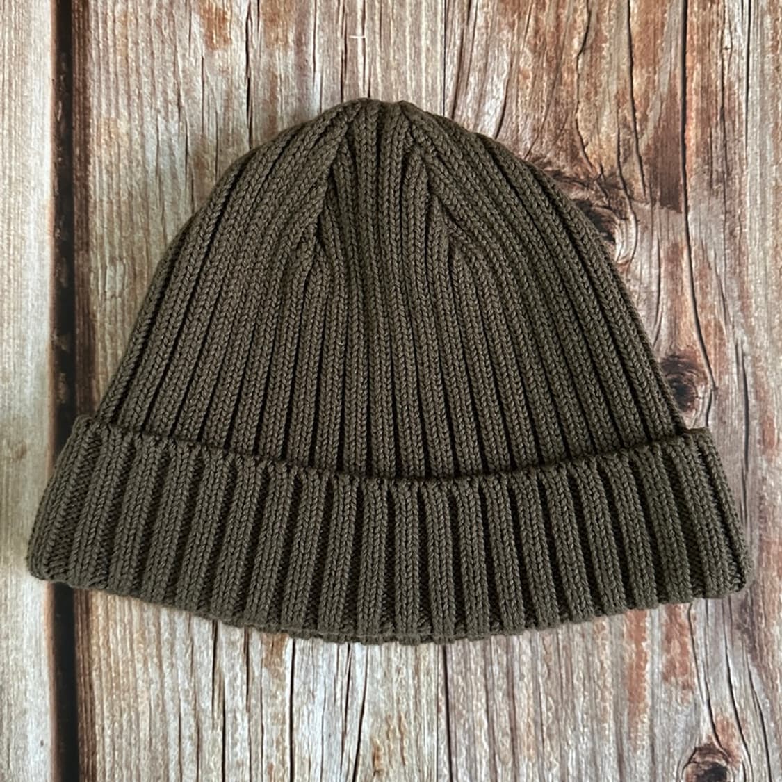 키지마타카유키 코튼 골지 비니 올리브 색상 상품이미지6