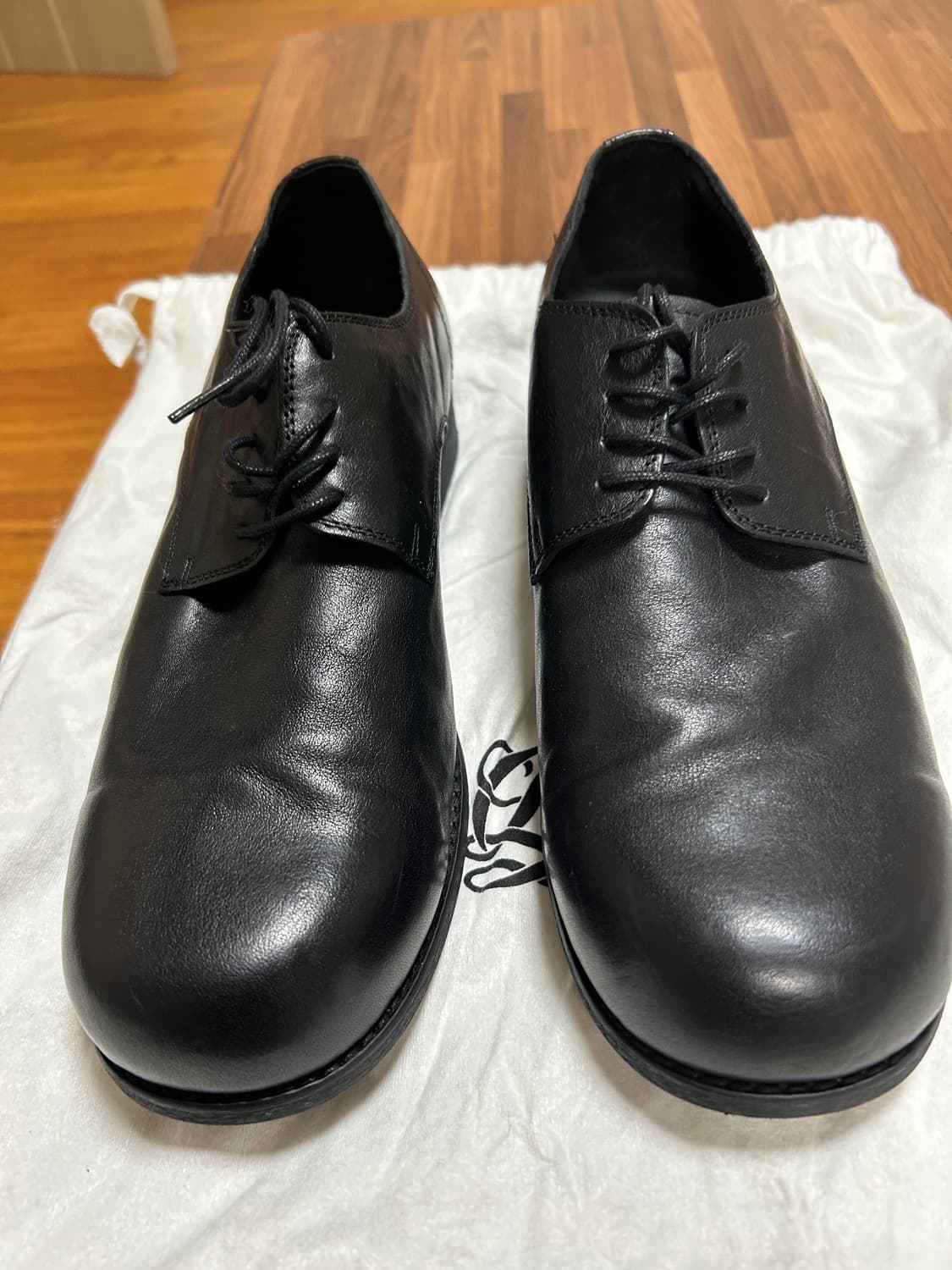 야세 머드 홀스하이드 더비 슈즈 블랙 270 상품이미지1