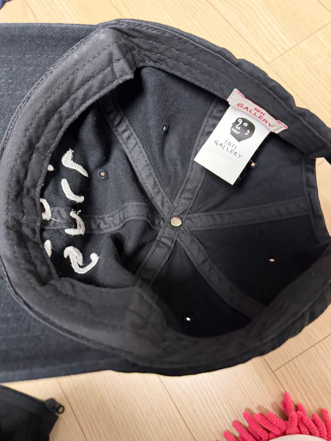 1011갤러리 볼캡 블랙 상품이미지4