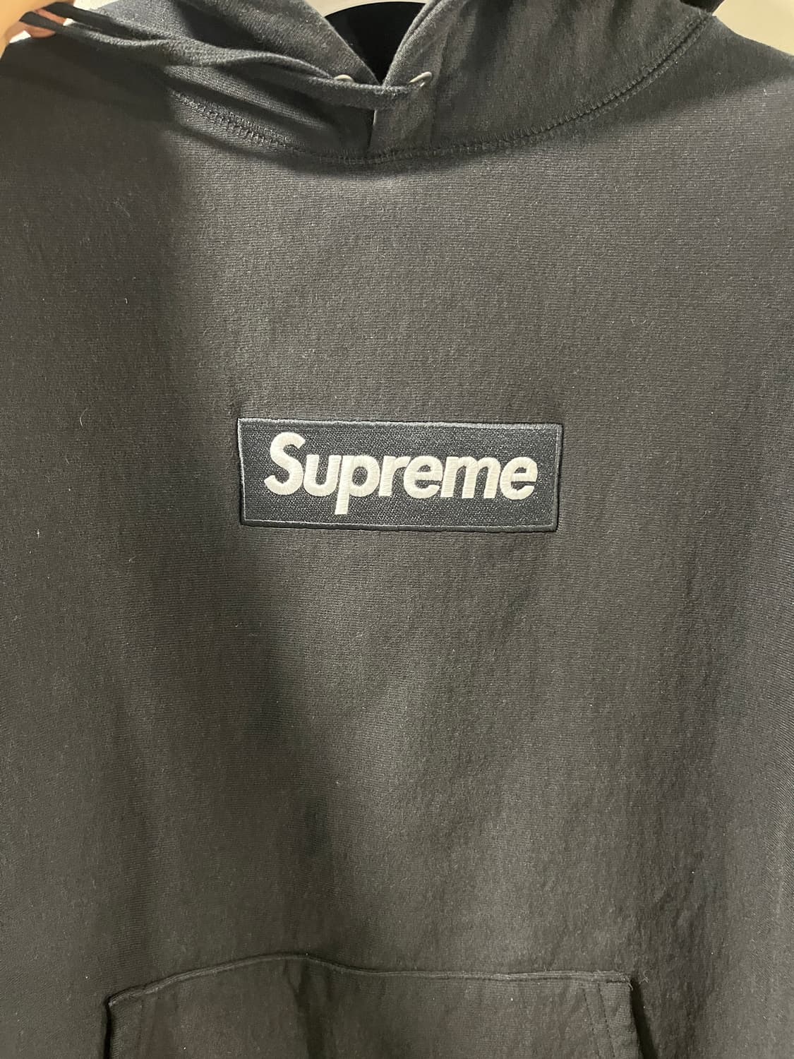 슈프림 박스로고 후드 블랙 상품이미지3