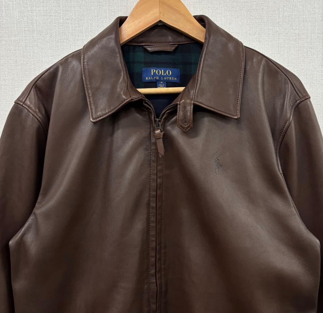 폴로 램스킨 레더 자켓 상품이미지3