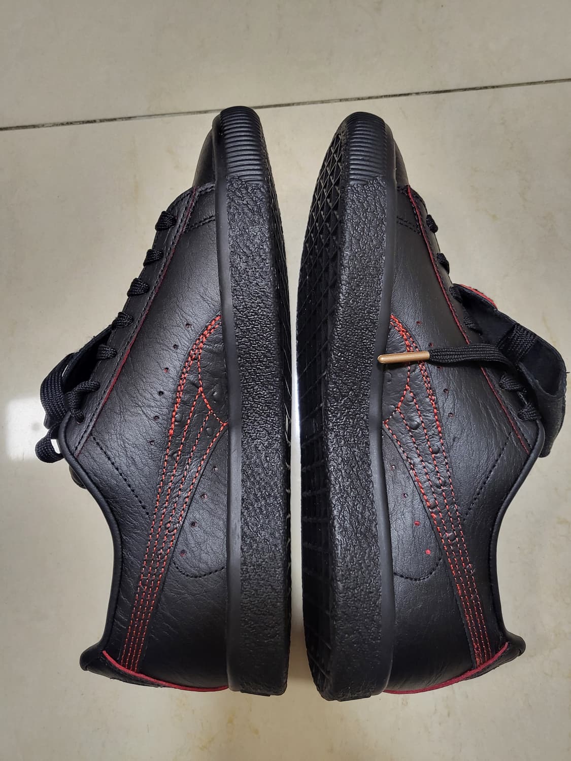 Puma 푸마 x 대퍼 댄 클라이드 포스트게임 블랙 레드 퓨마 260 상품이미지8