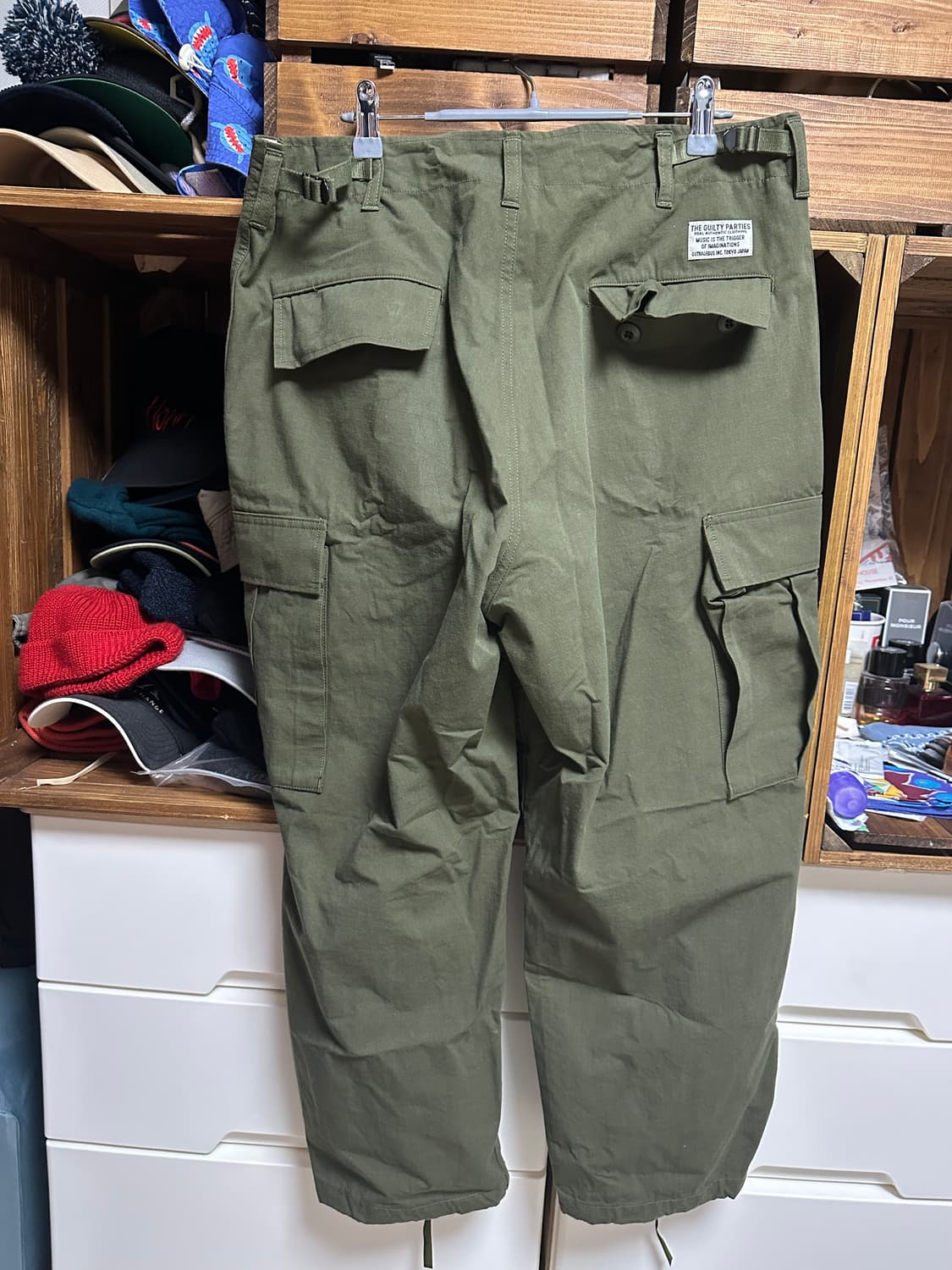 와코마리아 6포켓 카고 트라우져 M 상품이미지6