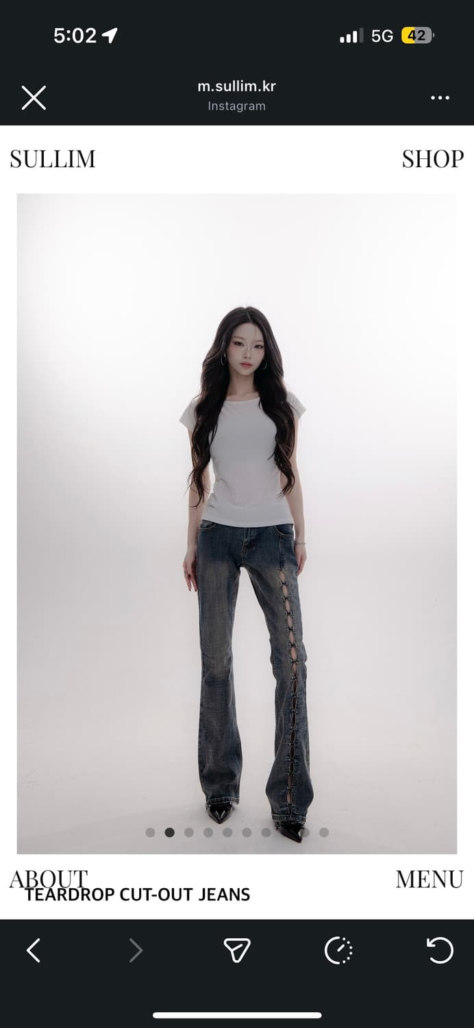 컷 아웃진 상품이미지1