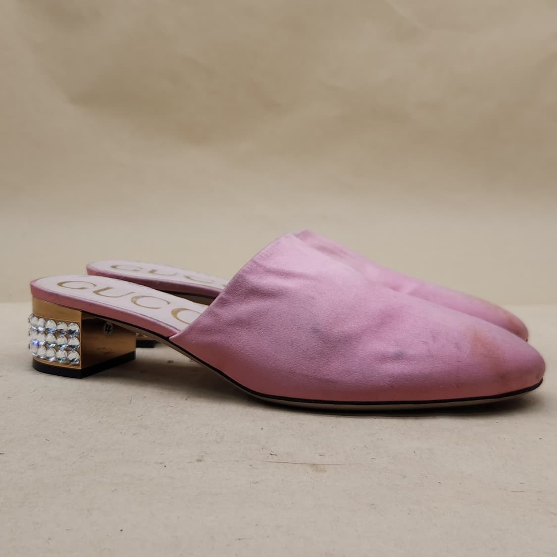 구찌 뮬 힐 여성슬리퍼39 250 굽4.5 상품이미지1